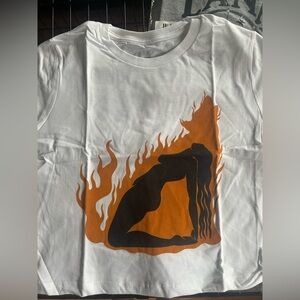 Lana Del Rey Village Exclusive Wolf Crop T-shirt *new in package*